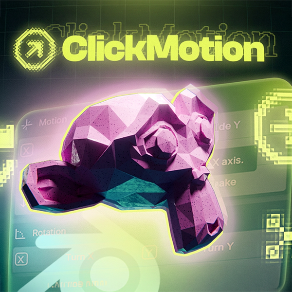 ClickMotion Blender animation presets add-on